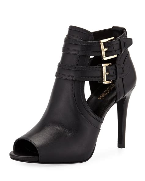 michael michael kors blaze open toe bootie cheap size 7|michael kors jet set.